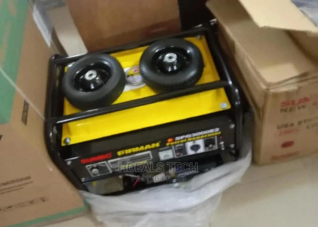 Brand New Sumec Firman Spg3000e2 Key Start Generator 4.5kva