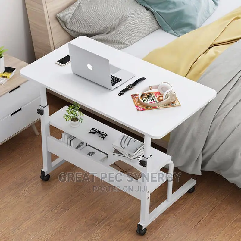 Adjustable Double Layer Laptop Stand and Reading Table