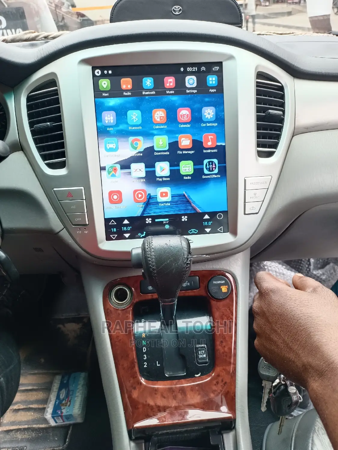 Toyota Highlander 2002 to 2007 Android