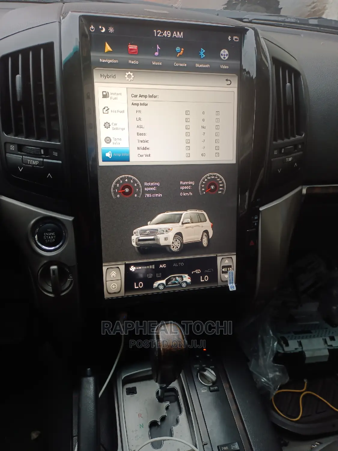 Toyota Land Cruiser 2007-2015 V8 Two Canbox Android Player
