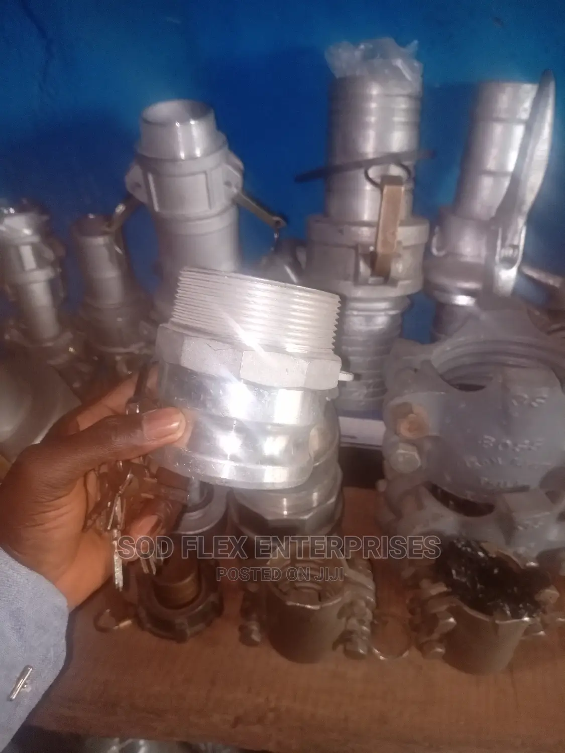 3" Kamlock Male by Male Connector