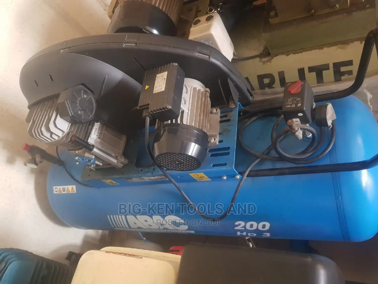 Abac Air Compressor 3hp×200litres