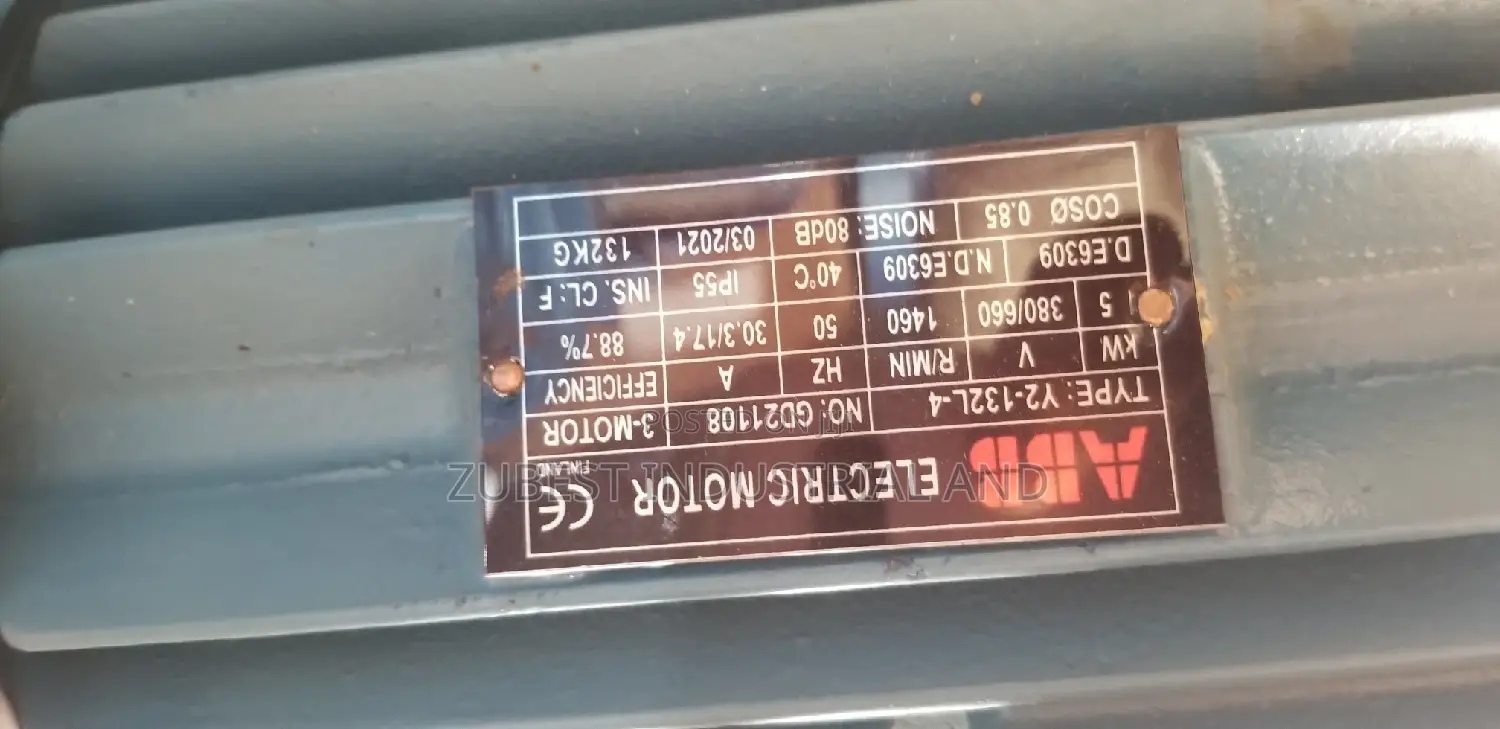 Abb Electric Motor 7.5kw