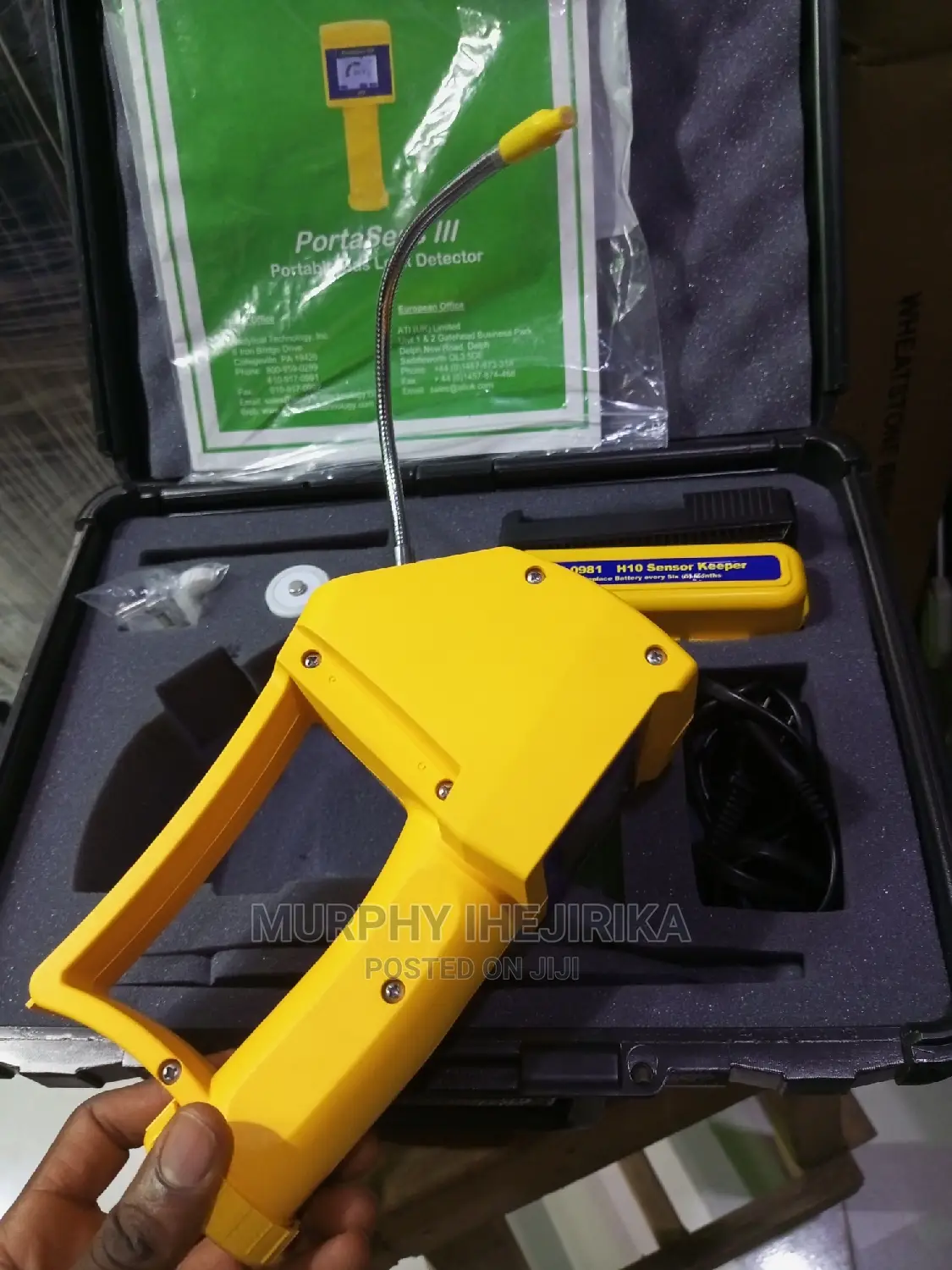 Portasens III Portable ATI Gas Leak Detector