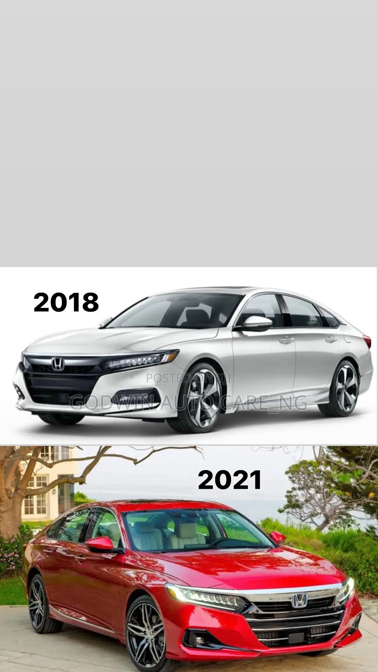 Upgrade From 2018 to 2021 Honda Accord