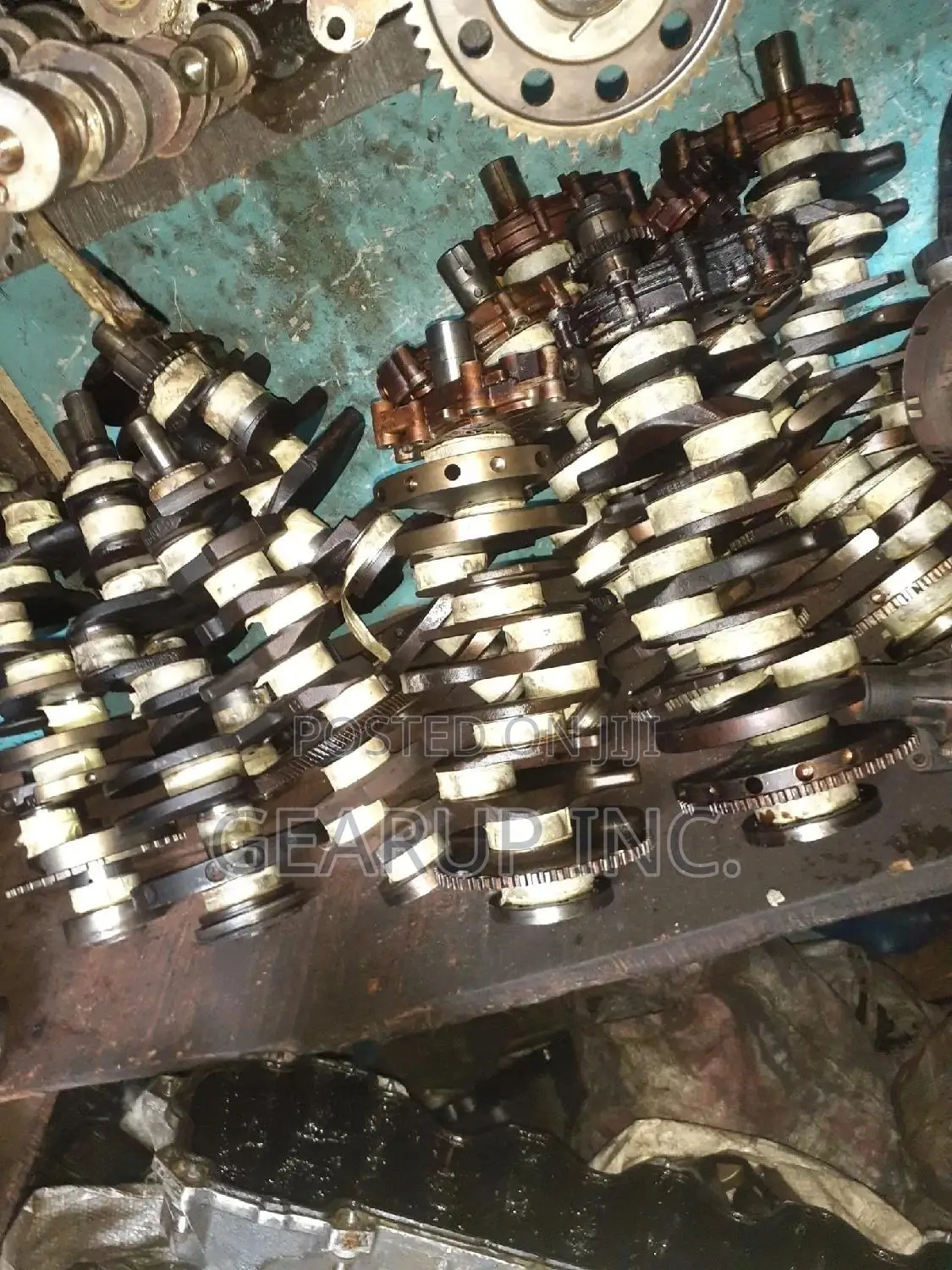 Engine Crank Shaft,Piston Rings,Engine Oil Pump,Metal Bearin