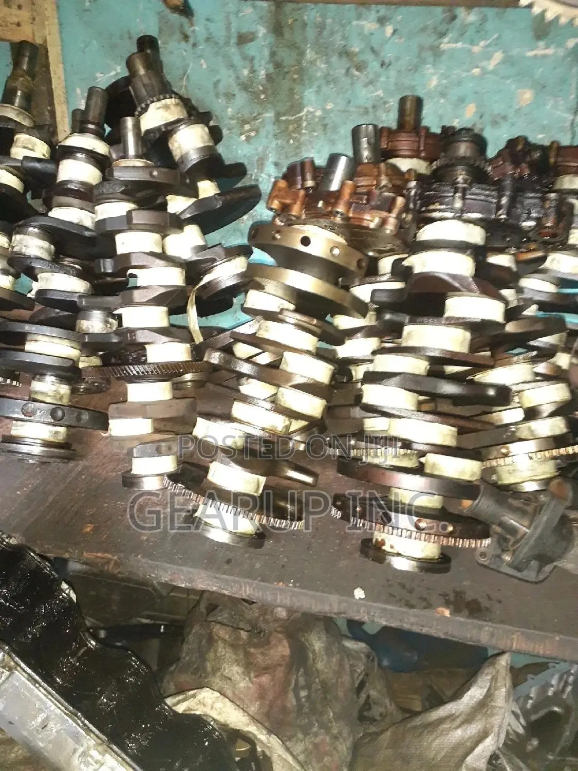 Engine Crank Shaft,Piston Rings,Engine Oil Pump,Metal Bearin