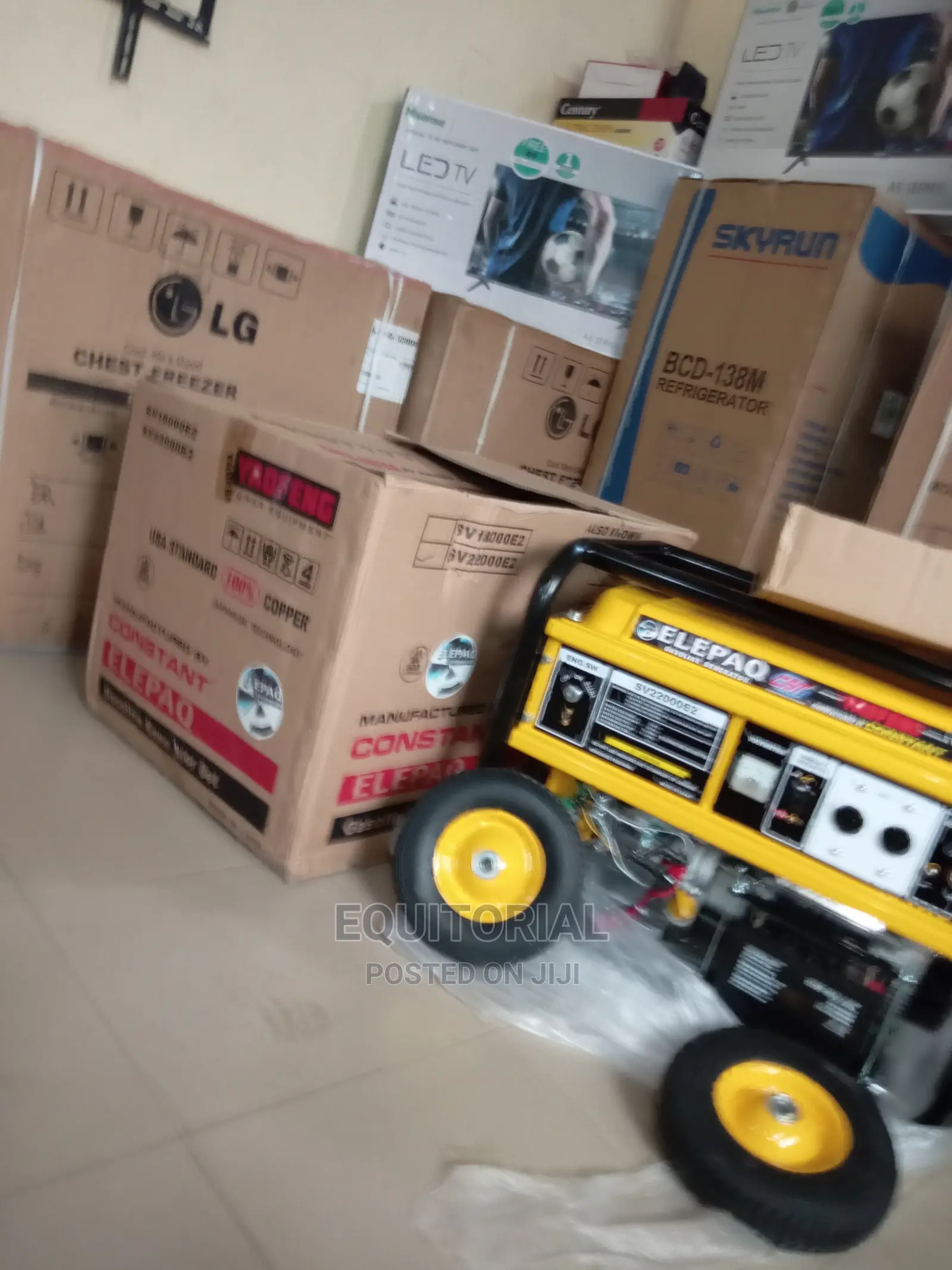 Eco-Friendly Elepaq Constant Sv22000e2 Automatic Generator