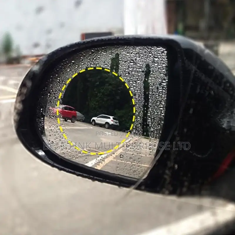 Car Anti-fog Rainproof Film (Both Side Mirror)