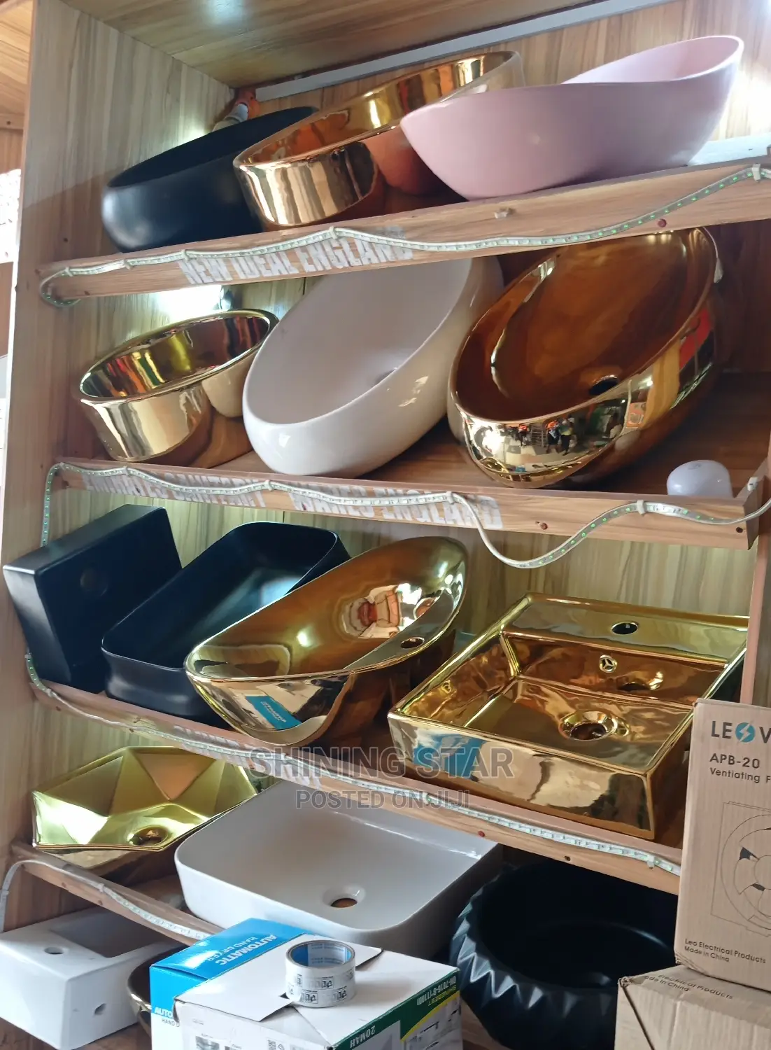 Different Designs of Basins