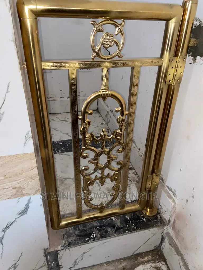 Golden Stainless Railing