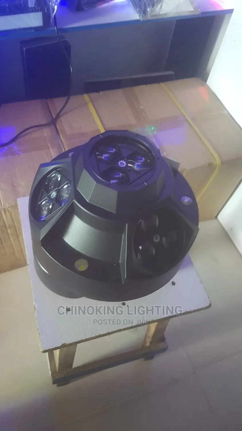 Super Rotational Bee Eyes With Laser Light