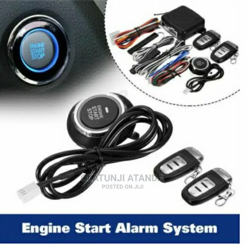 Thumbstart Keyless Alarm Engine System, PKE Remote
