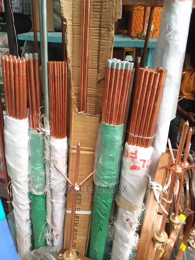 All Sizes Earth Rod Copper