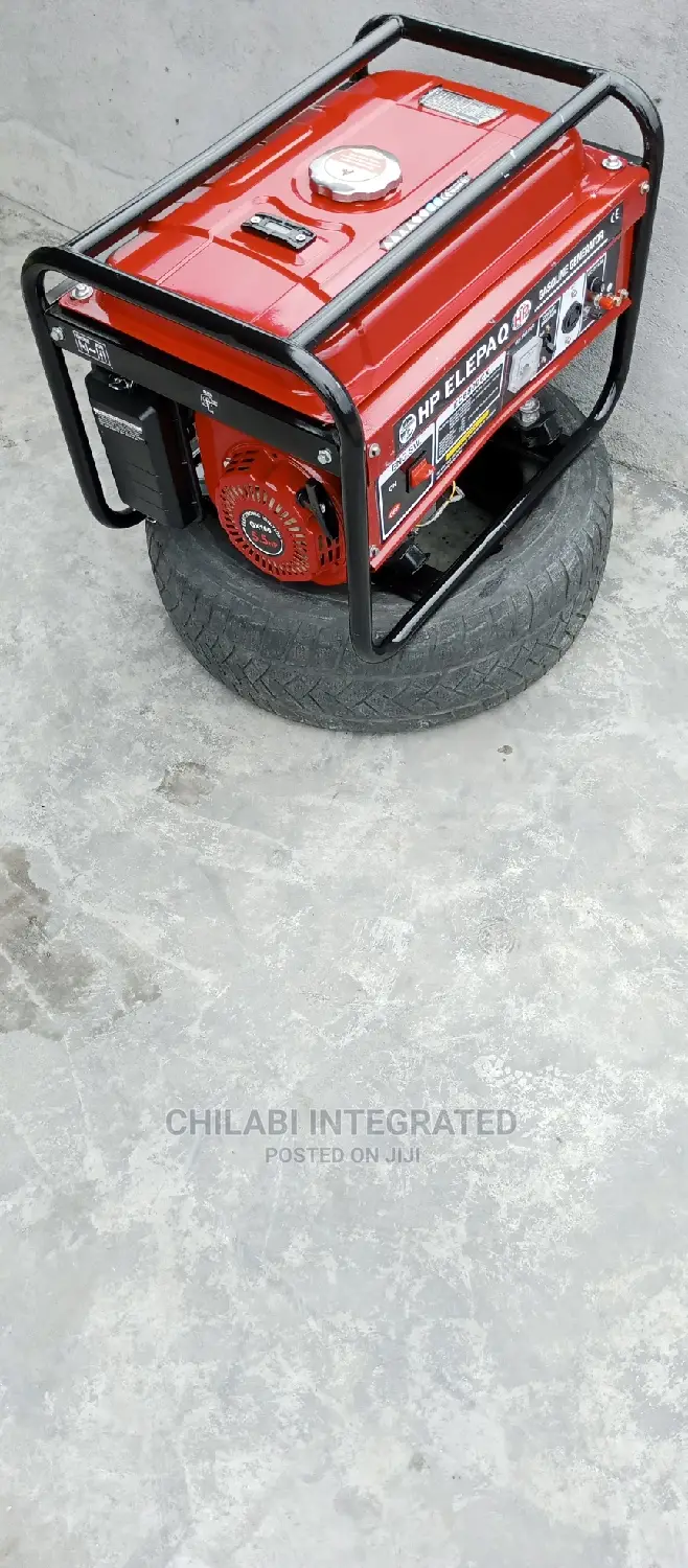 1 Week Old Very New 3.5KVA ELEPAQ EC6800CX Copper Generator