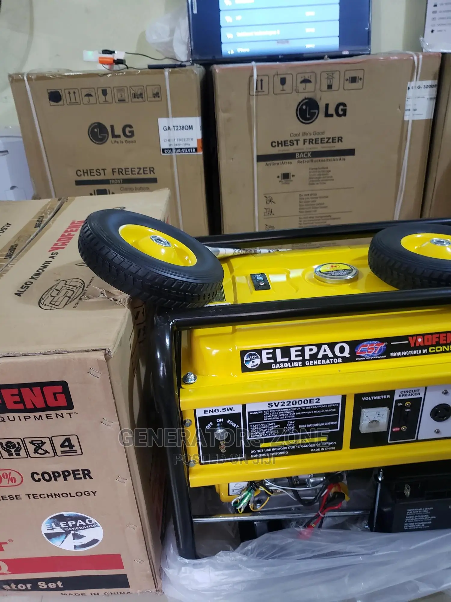 Elepaq Constant 11KVA Key Start Generator-Usa STANDARD