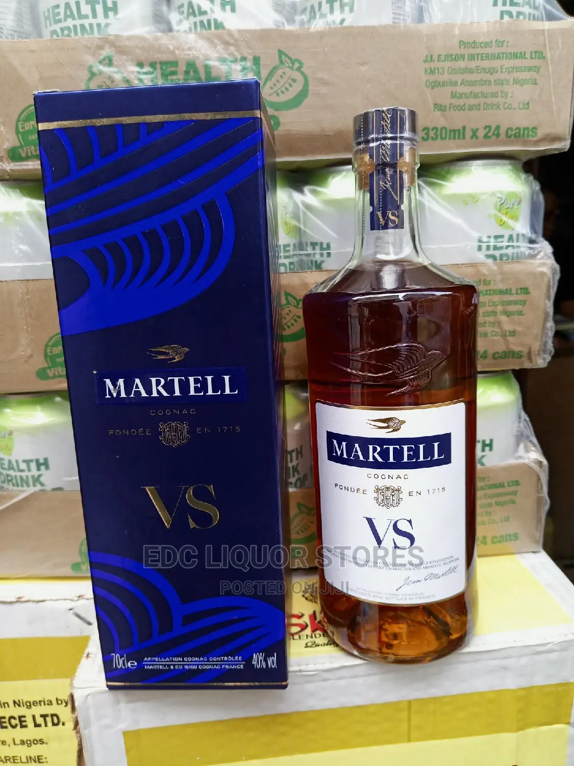 Martell vs by 12 Bottles