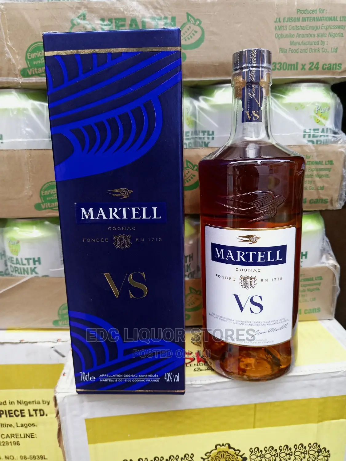 Martell vs by 12 Bottles