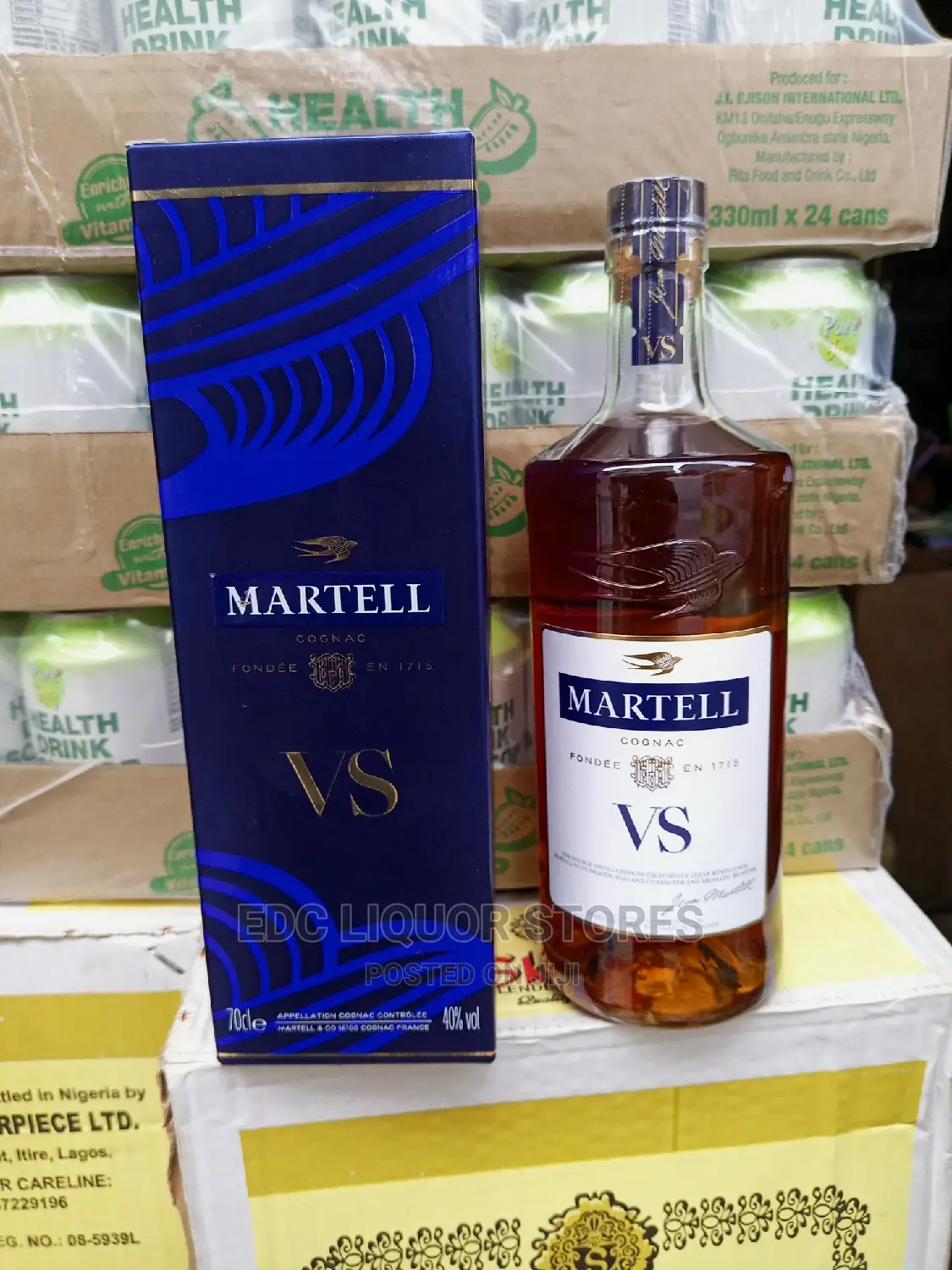 Martell vs by 12 Bottles