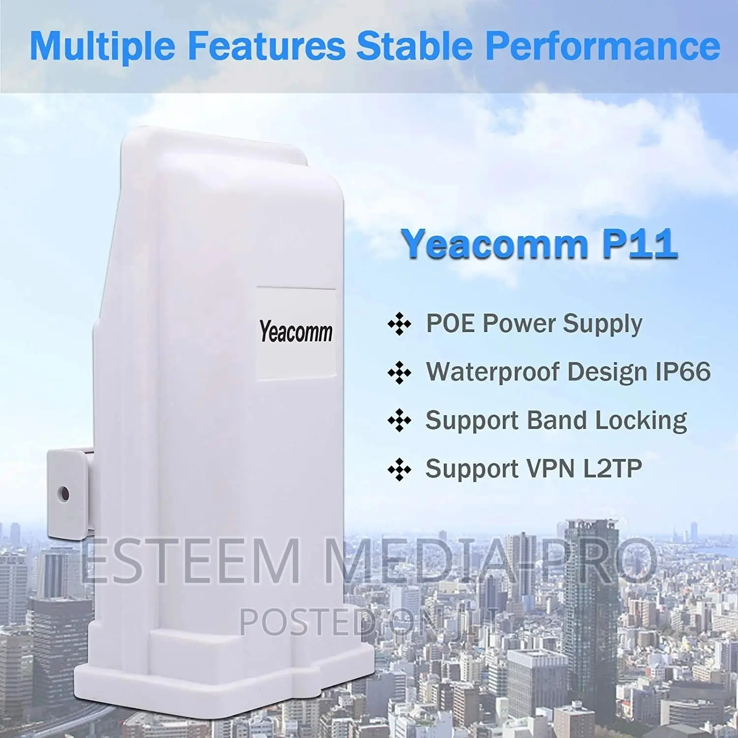 4g Lte Yeacomm Odu High Grade Industrial Router and Wifi