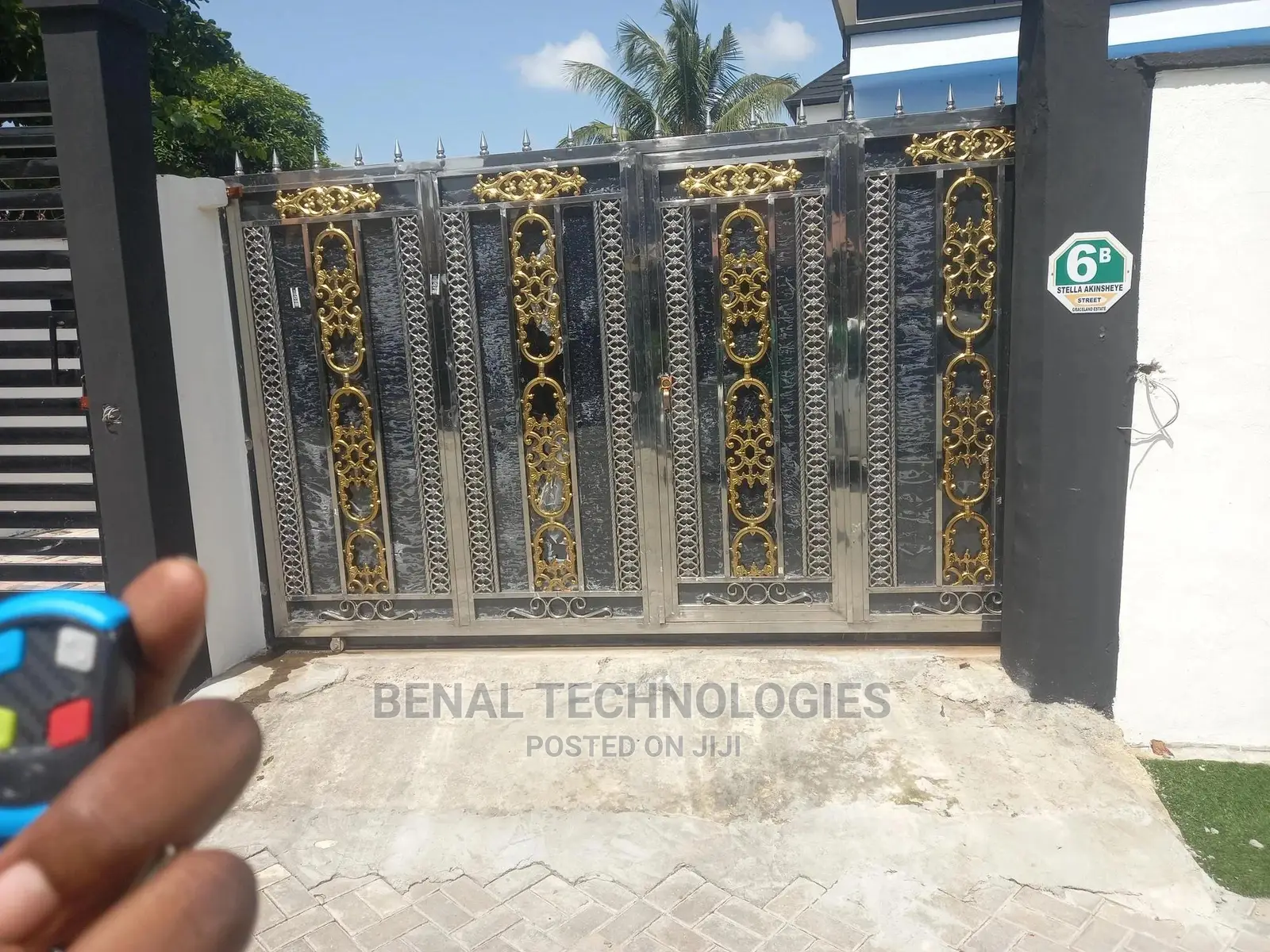 Very Durable Automatic Remote Gate Machine in Shomolu