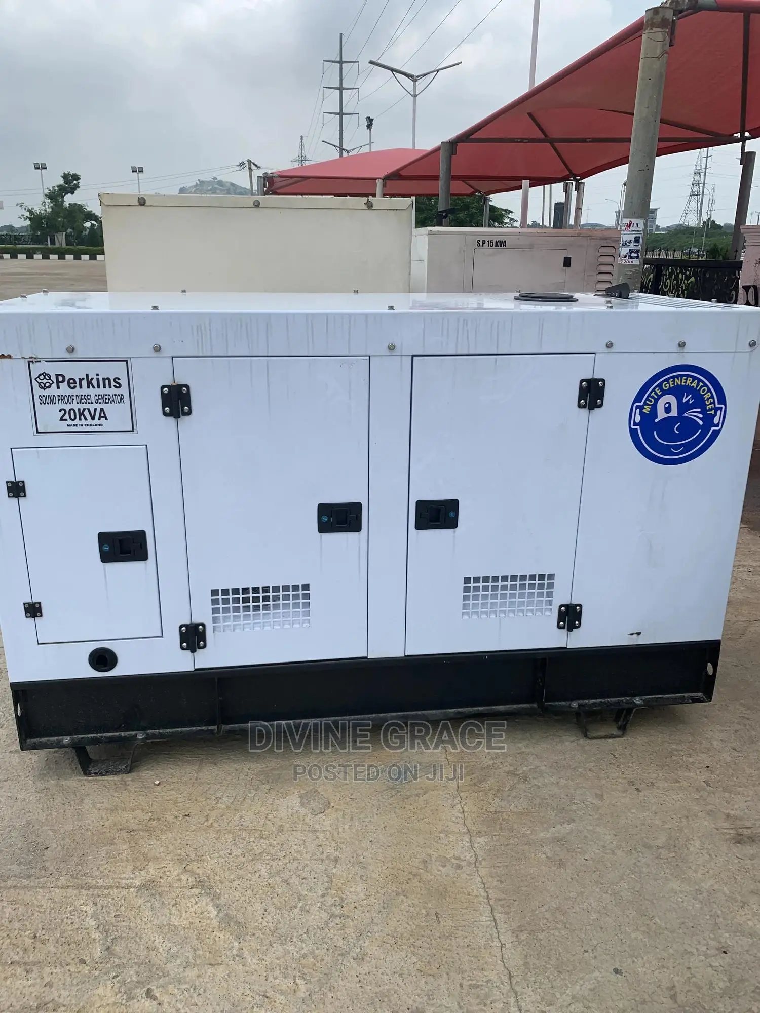 20kva Soundproof Perkins Generatorrrr/Brand New