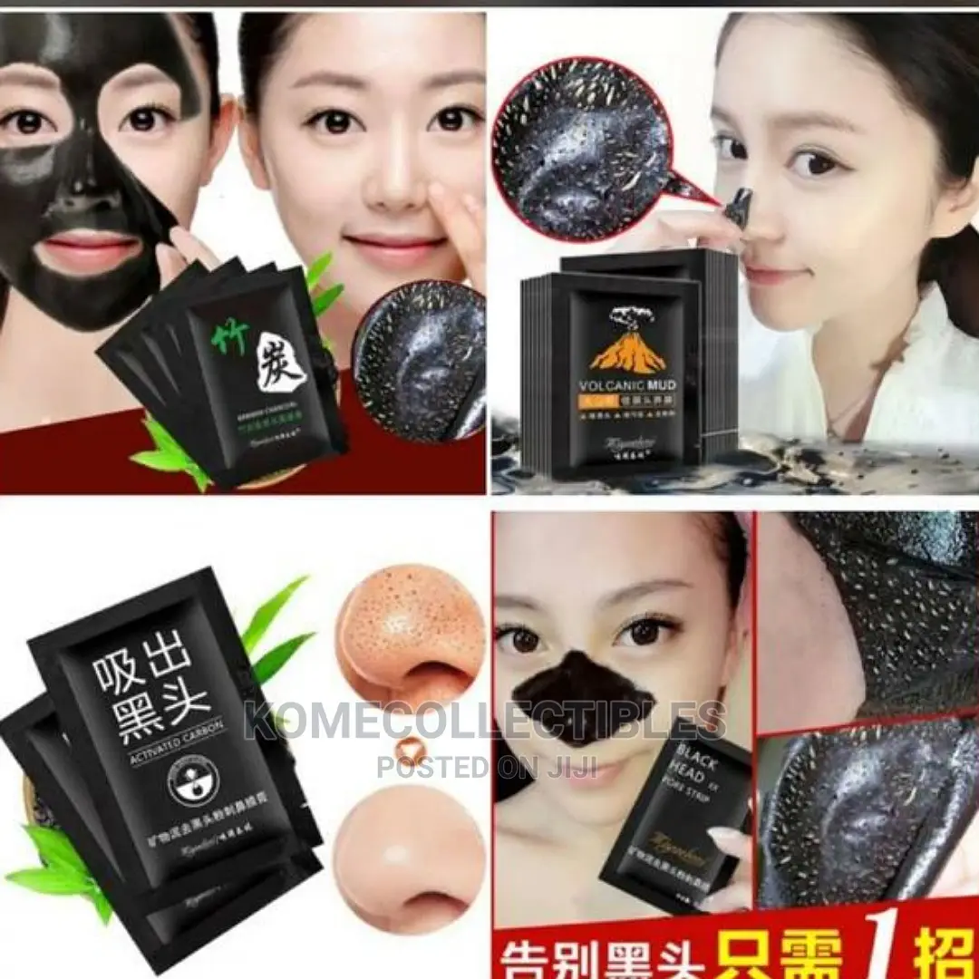 12pcs Volcanic Mud Facial Mask for Acne