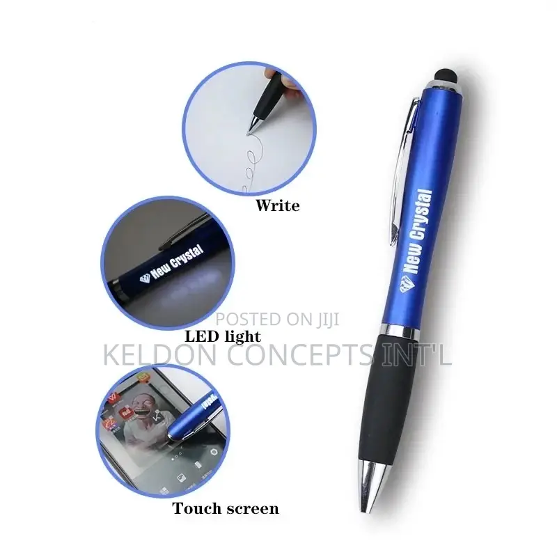 Led Light Up Logo Stylus Pen Moq:100pcs