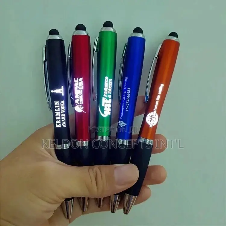 Led Light Up Logo Stylus Pen Moq:100pcs