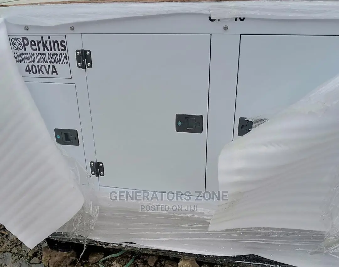New Perkins Soundproof Diesel Generator Sp40kva