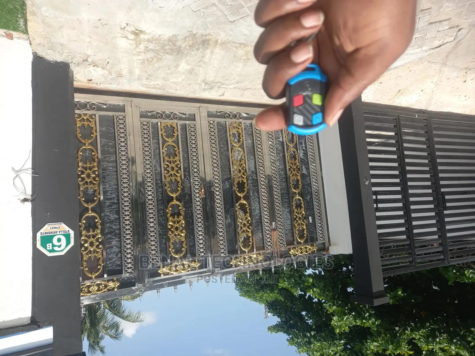 Very Standard Automatic Remote Gate Machine in Gbagada