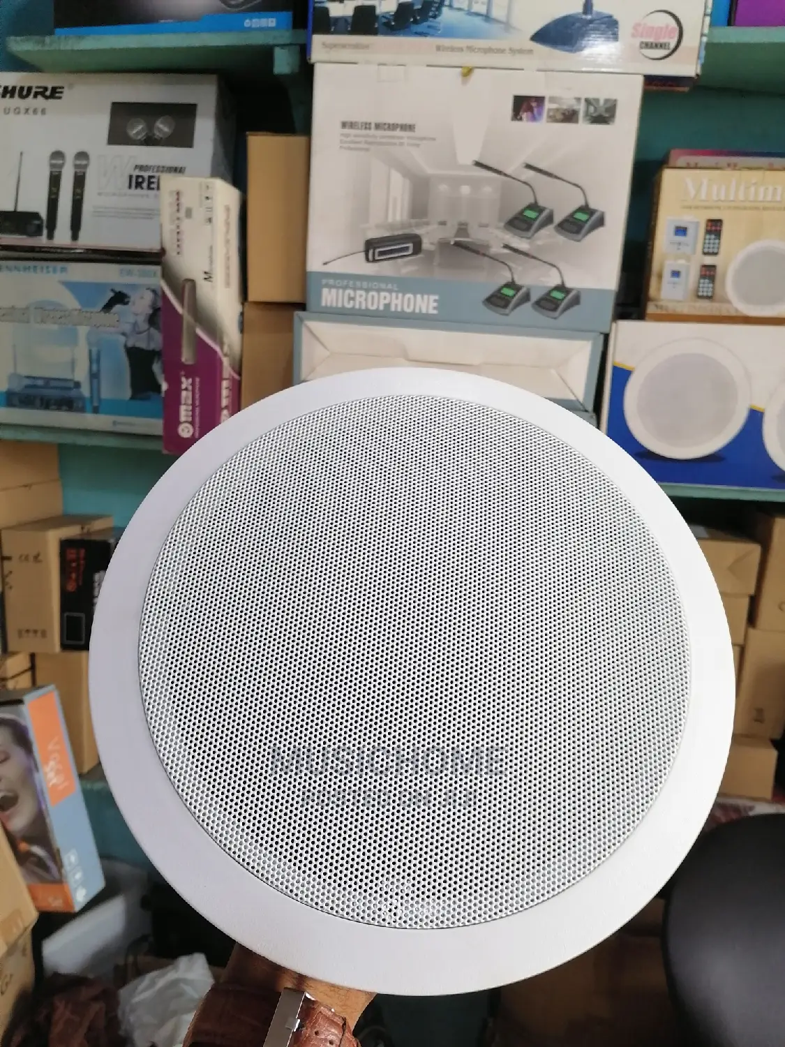 50W Monster Bass Passive in-Ceiling Speakers With Twitter