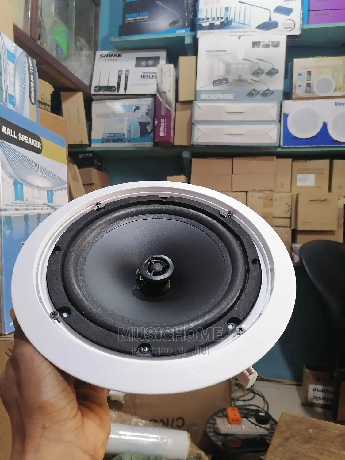 50W Monster Bass Passive in-Ceiling Speakers With Twitter