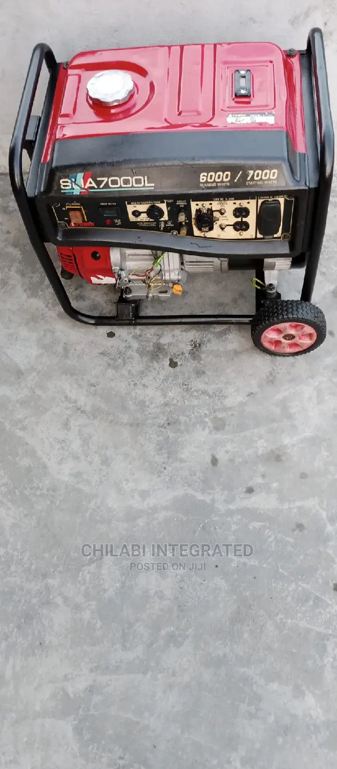 3 Months Old Very New 6KVA IPOWER SUA7000L Copper Generator