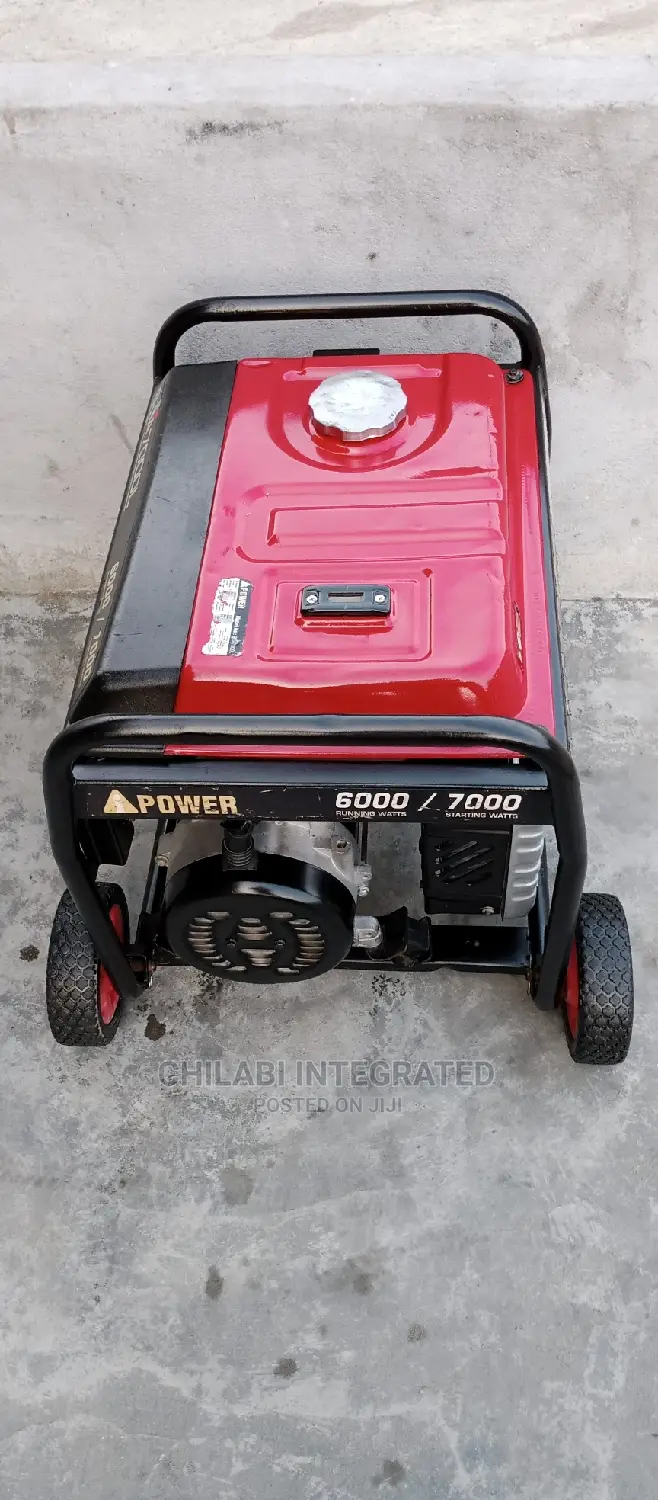 3 Months Old Very New 6KVA IPOWER SUA7000L Copper Generator