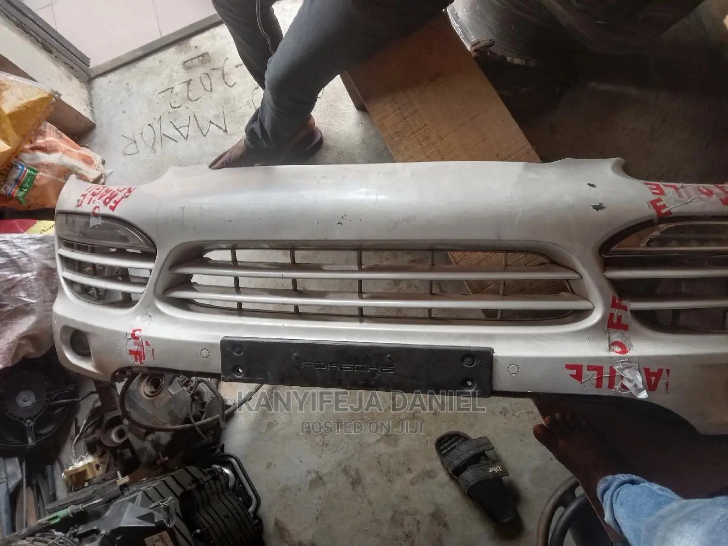 Complete Bumper Front Porsche Cayenne 2013