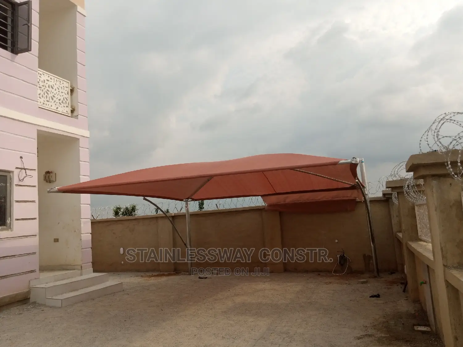 Carport Bubble Colour for 2 Cars