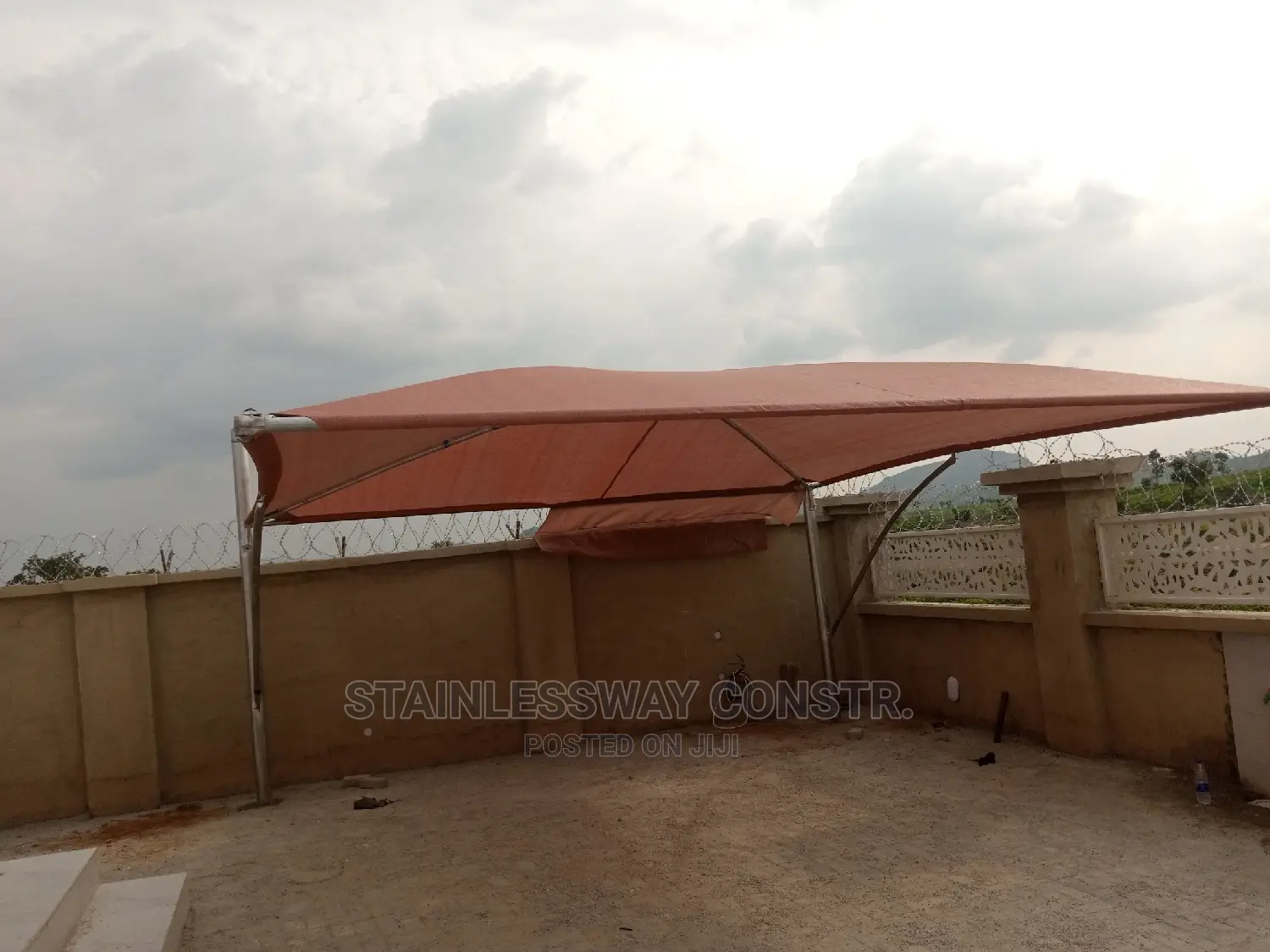 Carport Bubble Colour for 2 Cars