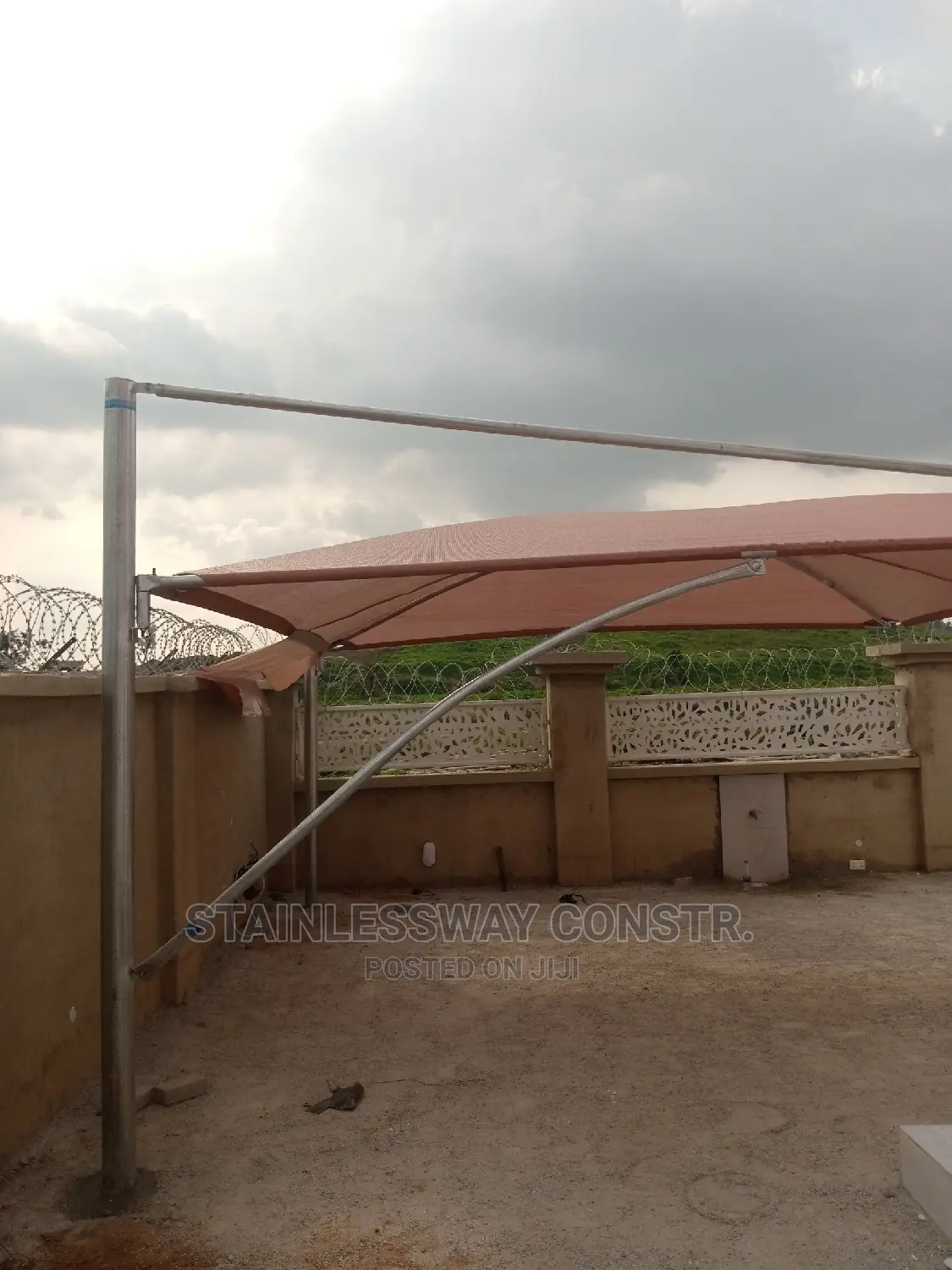 Carport Bubble Colour for 2 Cars