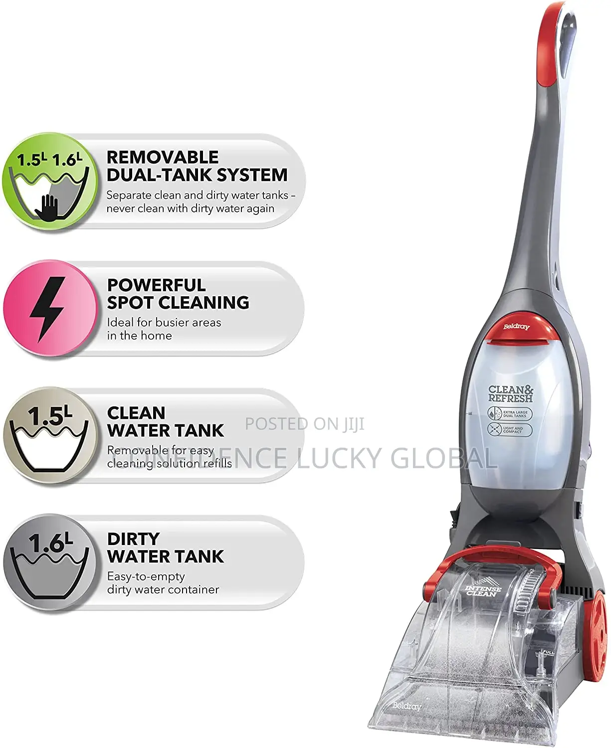 Beldray Clean and Wash Carpet Cleaner