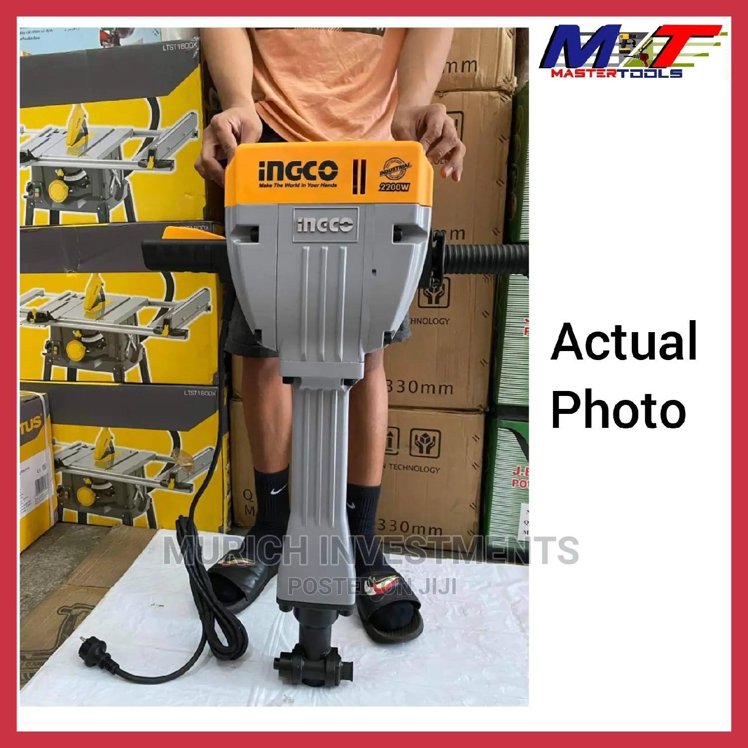 Industrial Demolition Breaker 2200w