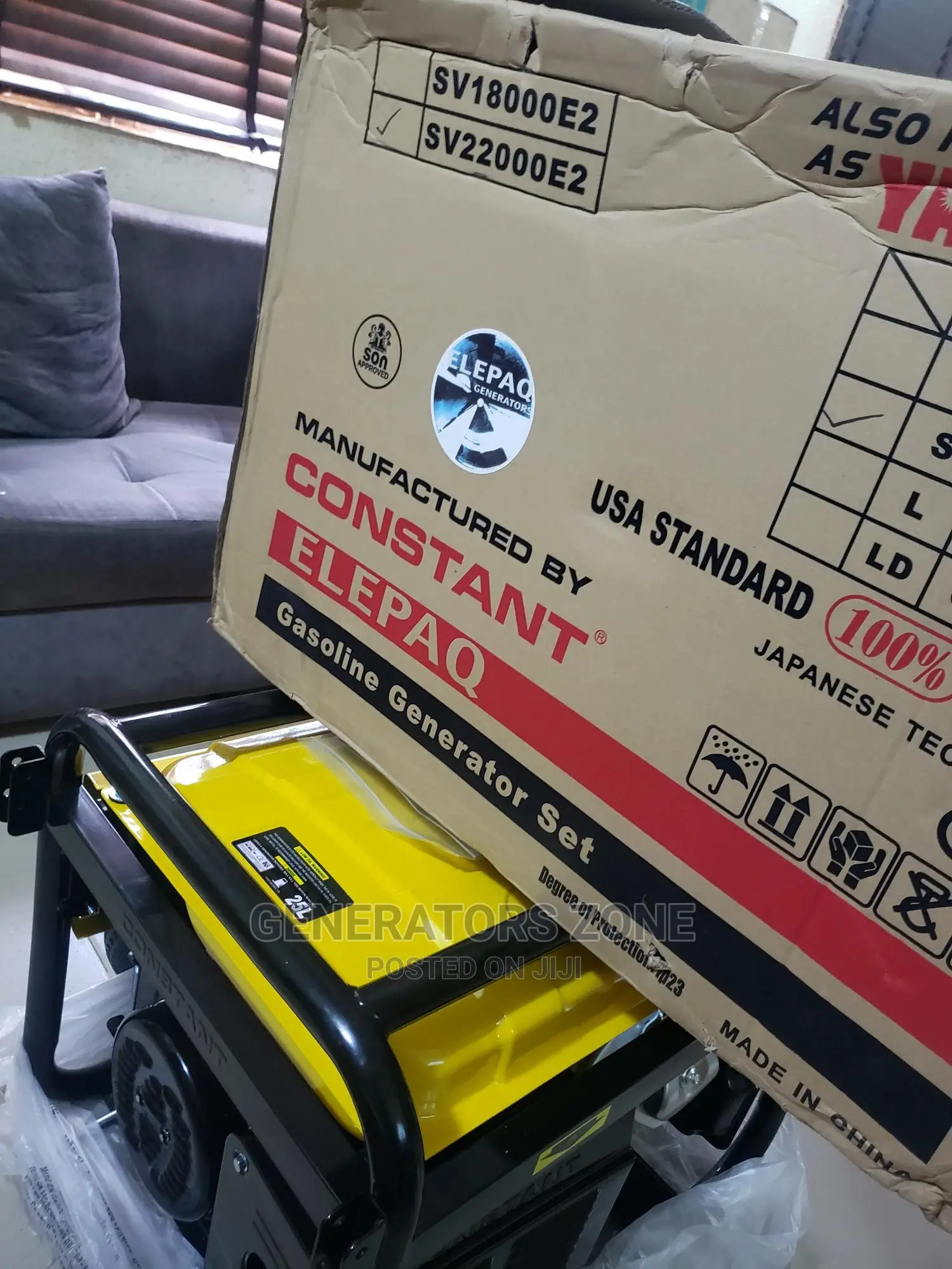 SV22000E2 Elepaq Constant Key Start Generator-100% STANDARD