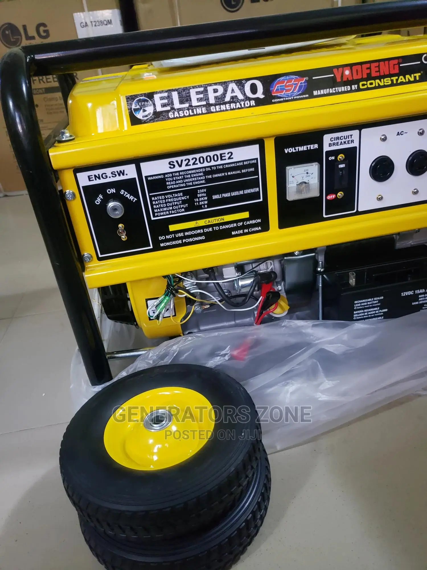 Sv22000e2 Elepaq Constant Key Start Generator-Brand New