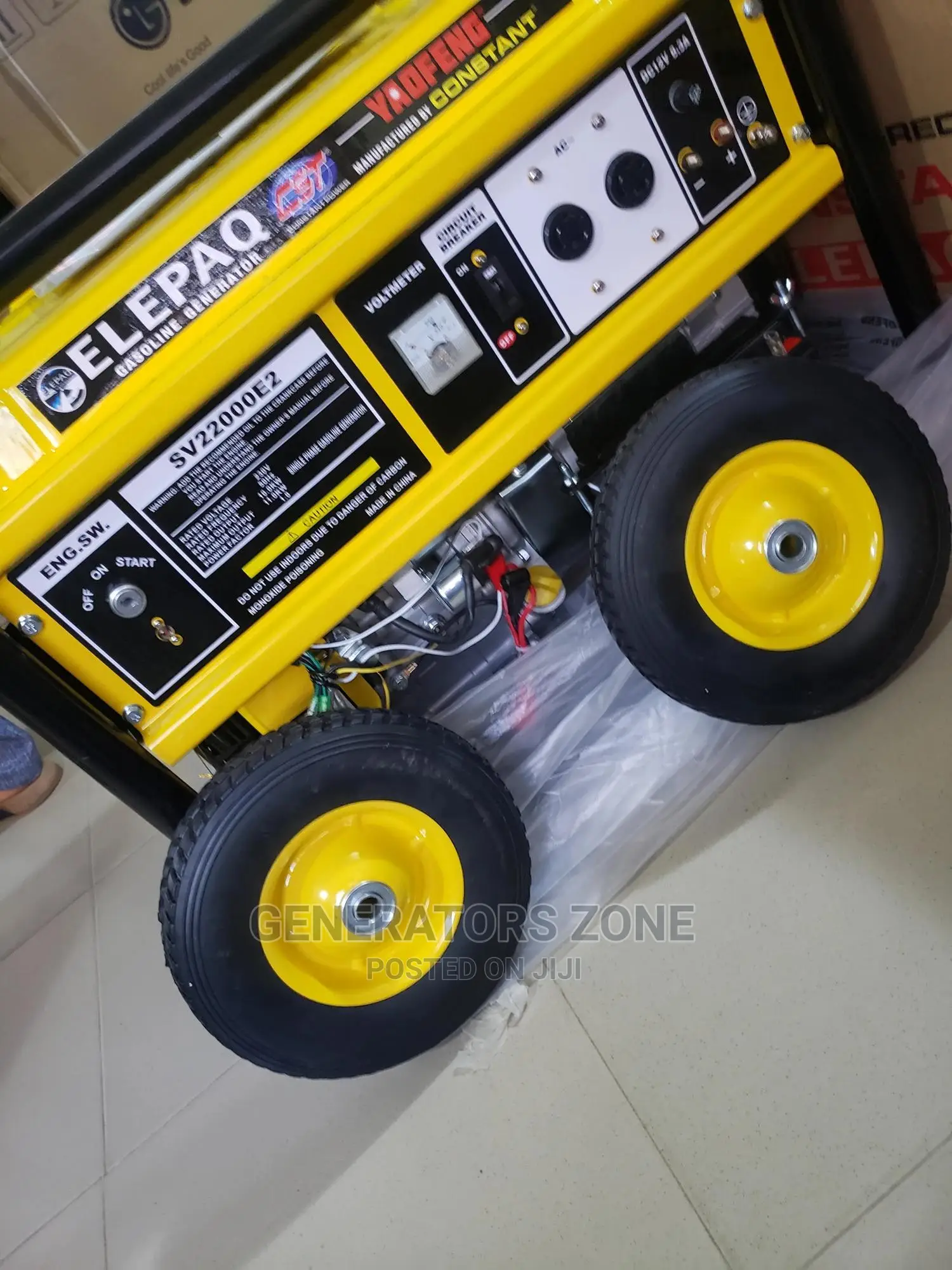 11kva Elepaq Constant Key Start Generator-100% Copper