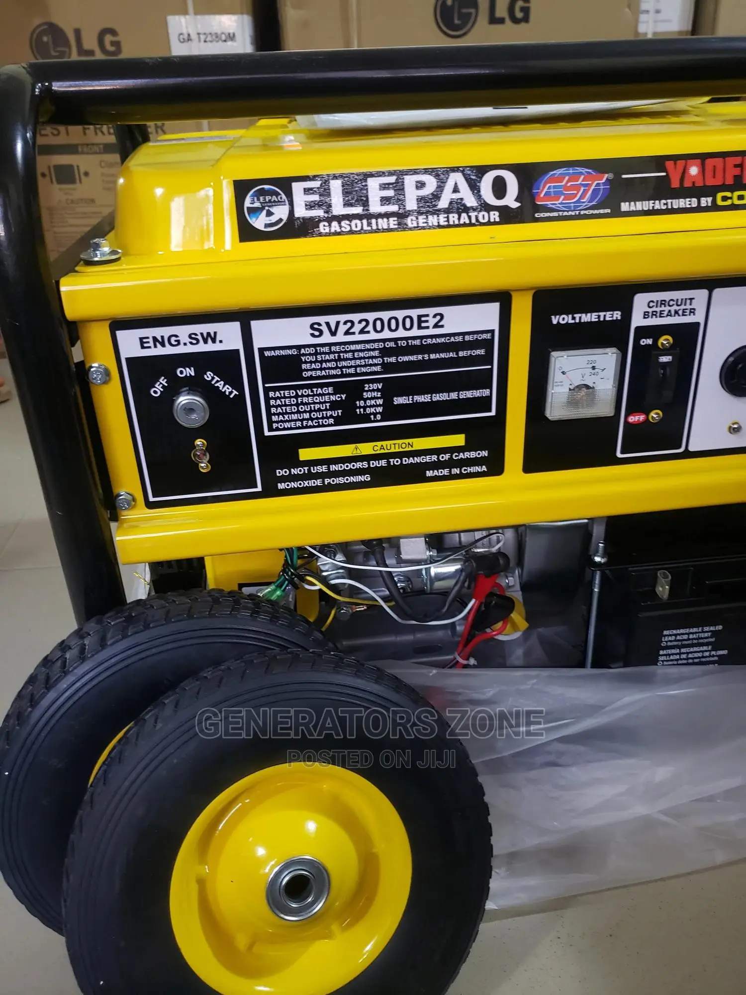 11KVA Elepaq Constant Key Start Generator-100%durable