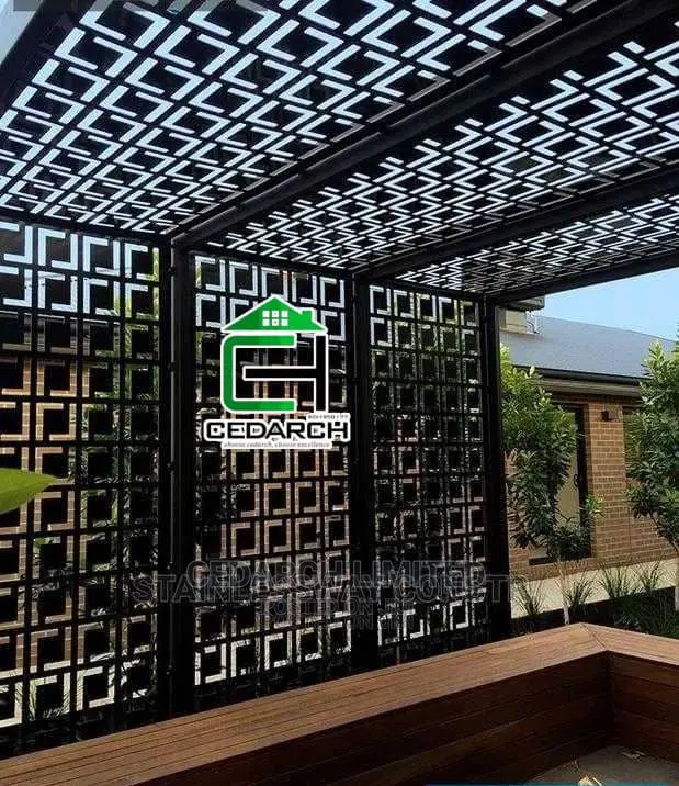 Laser Cut Pergolas
