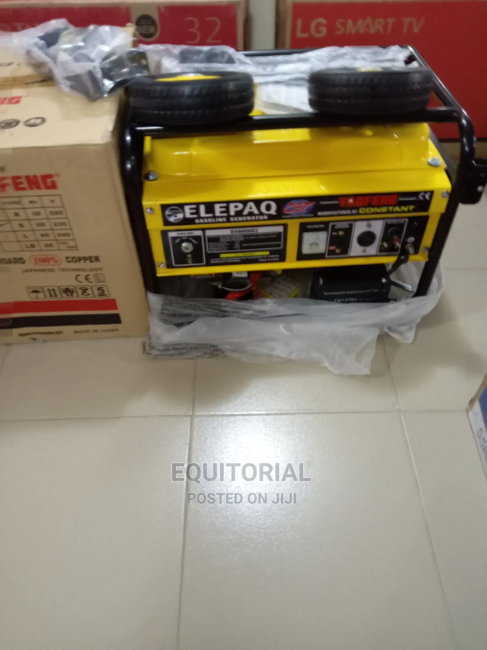 Elepaq Constant 4.5KVA Key Start Generator-Automatic