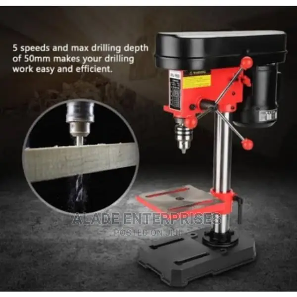 450w 5 Speed 50mm Mini Bench Drill Press Stand Workbench