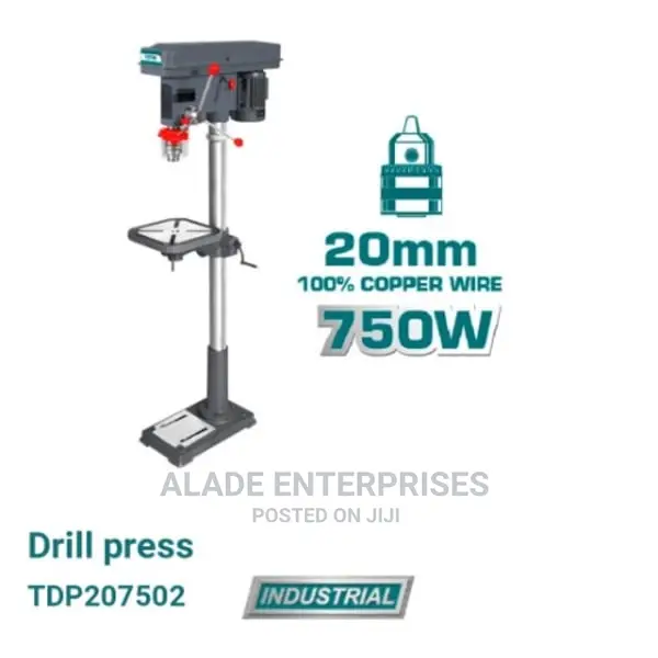 Total Electric Drill Press- 750w 20mm