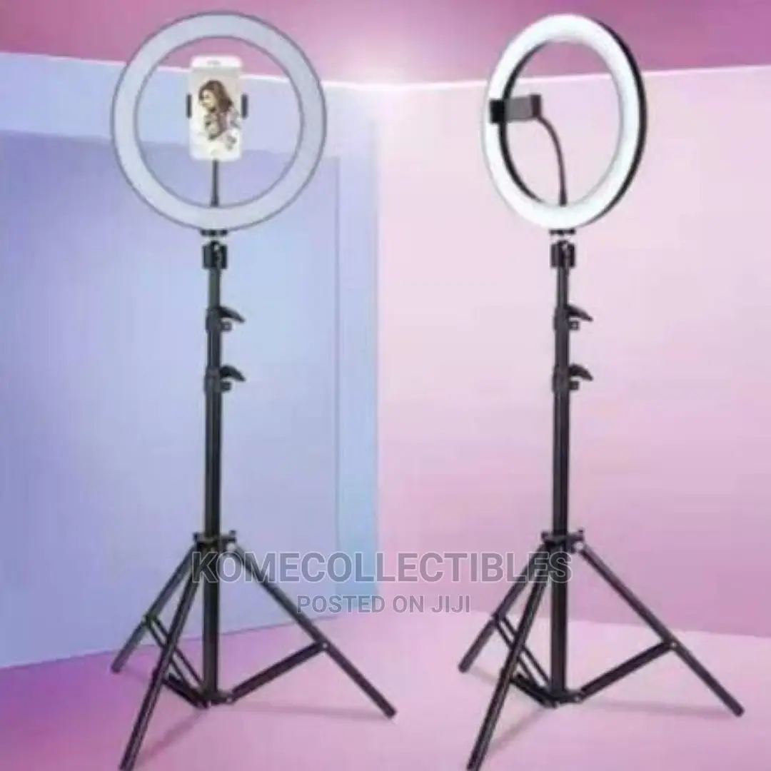 10 Inches Ringlight With Phone Holder and Tripod Stand